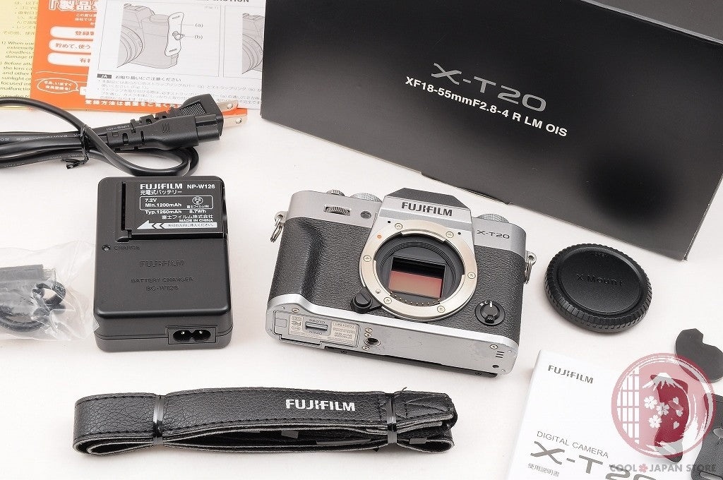 [ 1935 shots EXC5 in Box ] Fuji X-T20 Silver 24.3MP Mirrorless from Japan Cm45
