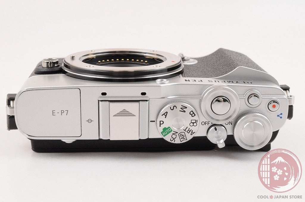 [ 3268 shots TOP MINT in Box ] Olympus PEN E-P7 Silver from Japan Cl62