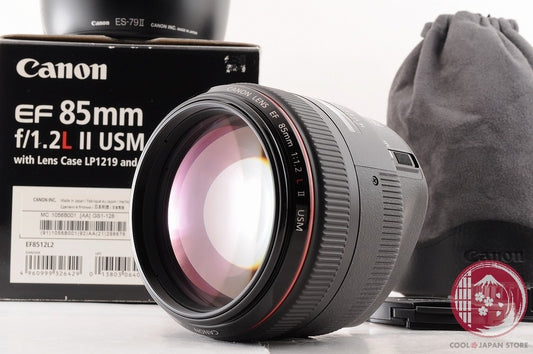 [MINT in Box] Canon EF 85mm f/1.2 L II USM from Japan Lw62