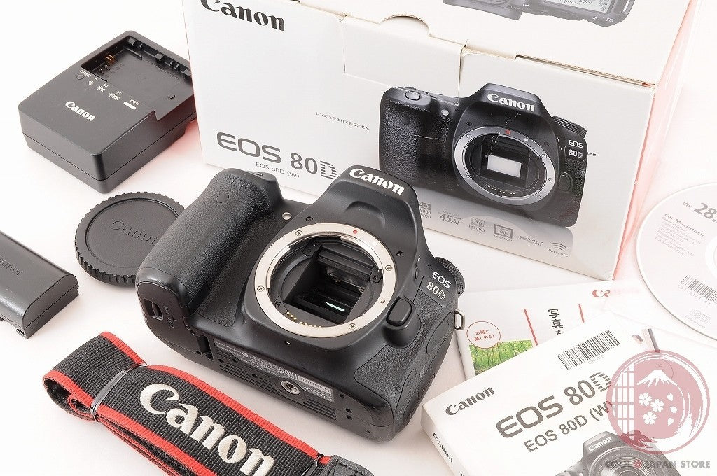 DDU[ 2415 shots EXC5 in Box ] Canon EOS 80D from Japan Cj78
