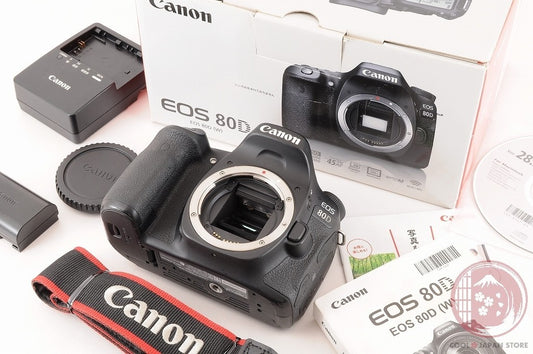 DDU[ 2415 shots EXC5 in Box ] Canon EOS 80D from Japan Cj78