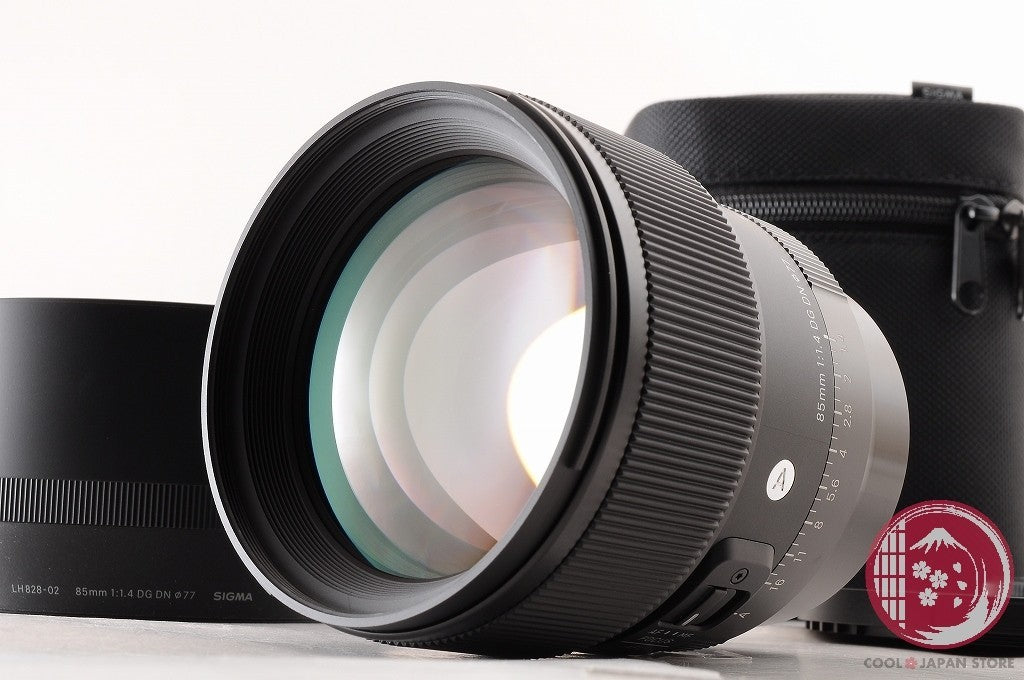 [TOP MINT w/ Hood Case] Sigma 85mm f/1.4 DG DN Art SL/TL Japan Ly44