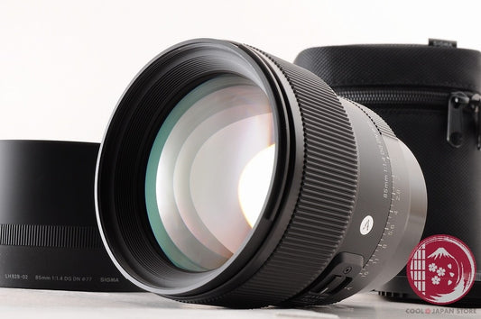 [TOP MINT w/ Hood Case] Sigma 85mm f/1.4 DG DN Art SL/TL Japan Ly44
