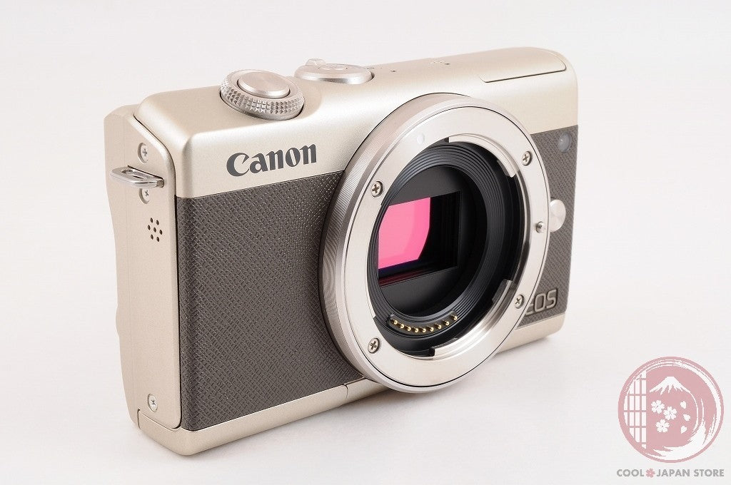 [TOP MINT w/ 15-45mm in Box] Canon EOS M200 Gold from Japan Cl95