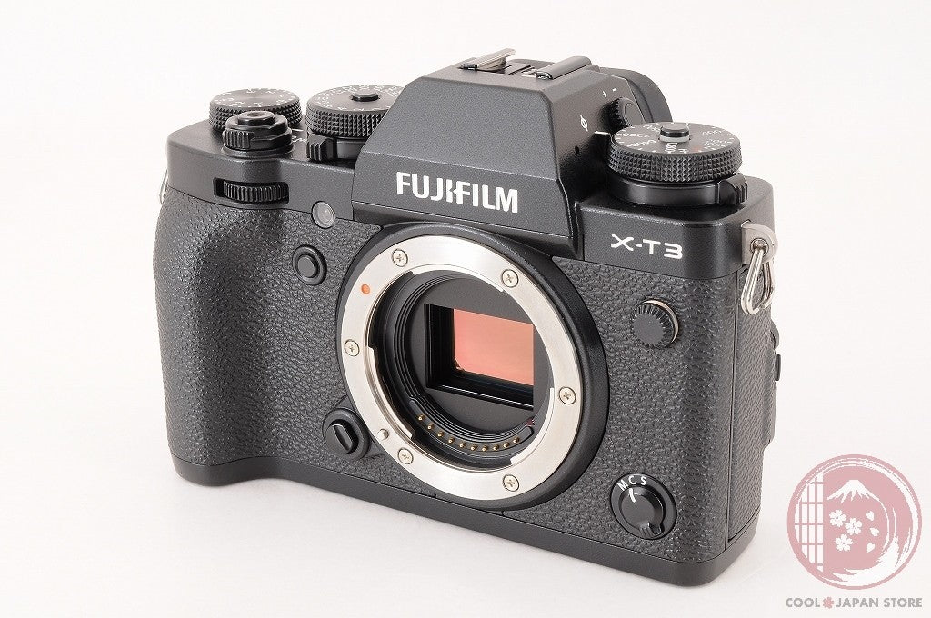 DDU[ Low shots MINT+ in Box] Fujifilm Fuji X-T3 XT3 Black 26.1MP Mirrorless Cj51