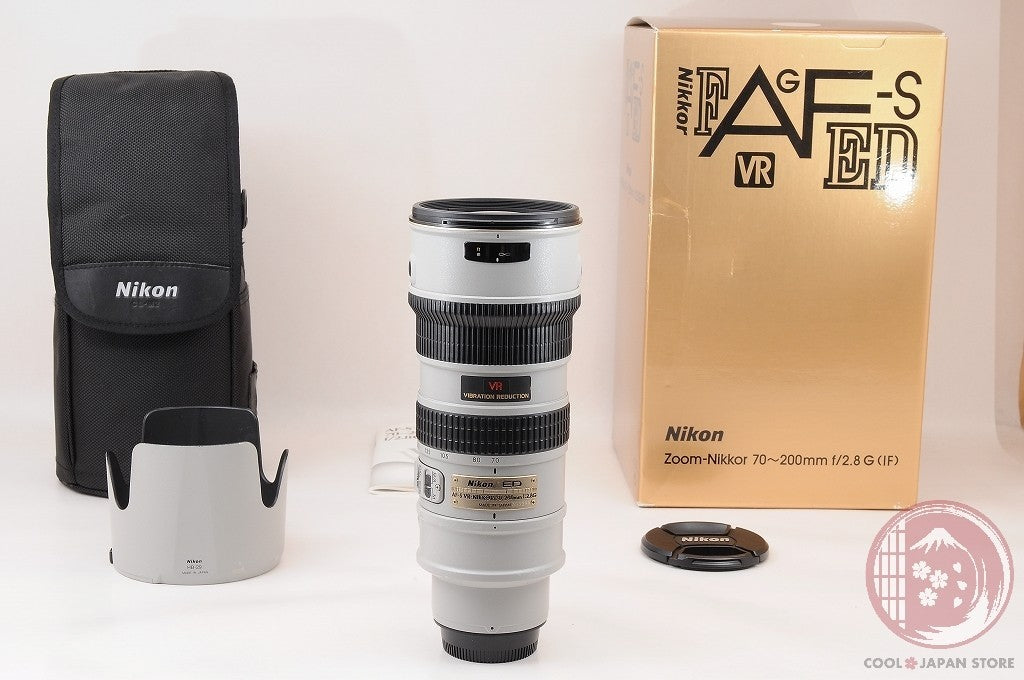 [MINT in Box] Nikon AF-S 70-200mm f/2.8 G ED VR IF Light Gray Japan Ly21