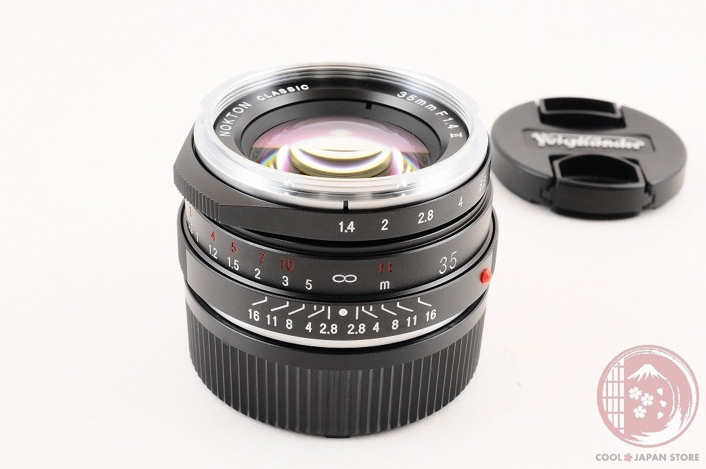 DDU[TOP MINT w/Caps] Voigtlander NOKTON 35mm f/1.4 MC VM II from Japan Lu08