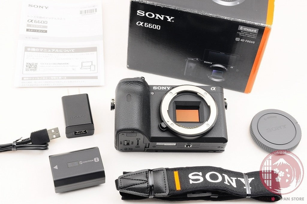 Unlock Languages [ 39778 shots TOP MINT in Box ] Sony A6600 ilce-6600 Japan Cl03
