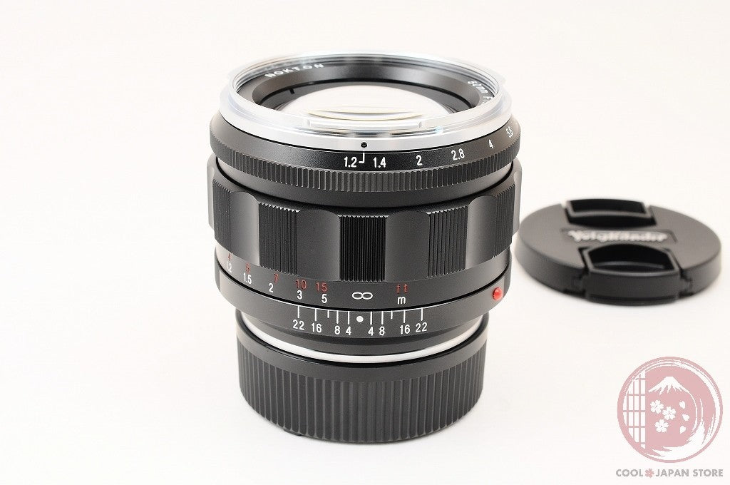 DDU[TOP MINT w/Caps] Voigtlander NOKTON 50mm f/1.2 VM from Japan Lt90