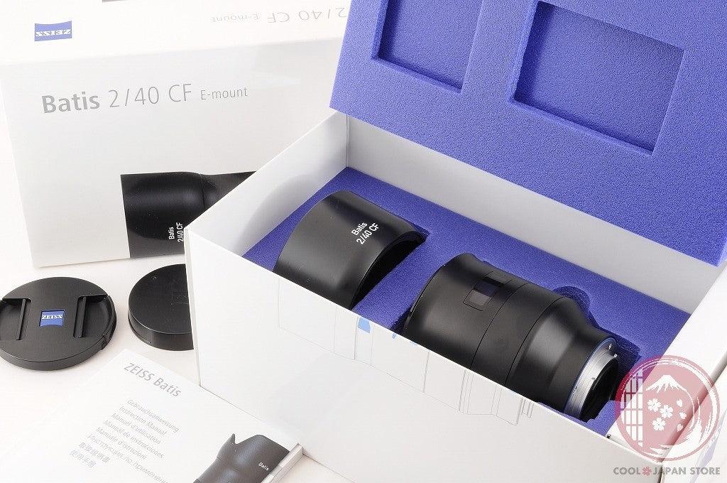 [MINT in Box] Carl Zeiss Batis 40mm F/2 CF for SONY E mount from Japan Lt36