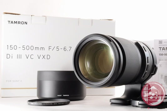 DDU[MINT w/Filter in Box] Tamron 150-500mm f/5-6.7 Di iii VC VXD Sony Japan Lu51