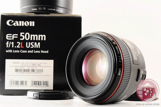 DDU[TOP MINT in Box] Canon EF 50mm f/1.2 L f1.2L USM from Japan Lt79