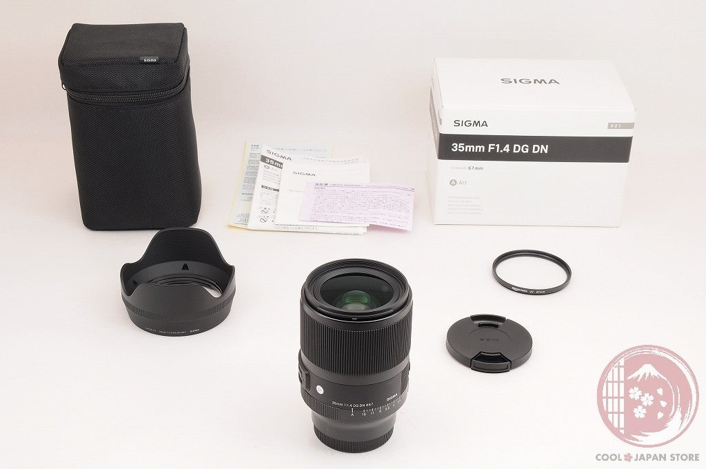 [MINT+ w/ Filter in Box] Sigma 35mm f/1.4 DG DN Art SONY from Japan Ly66