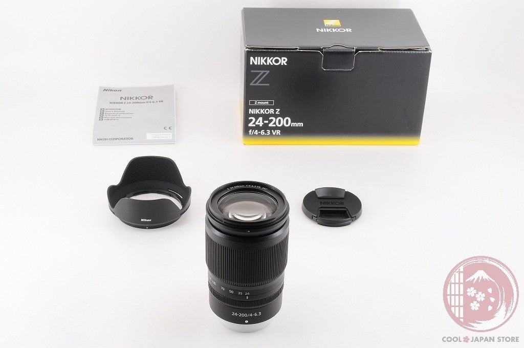 DDU [TOP MINT in Box] Nikon Z 24-200mm f/4-6.3 VR from Japan Lt64