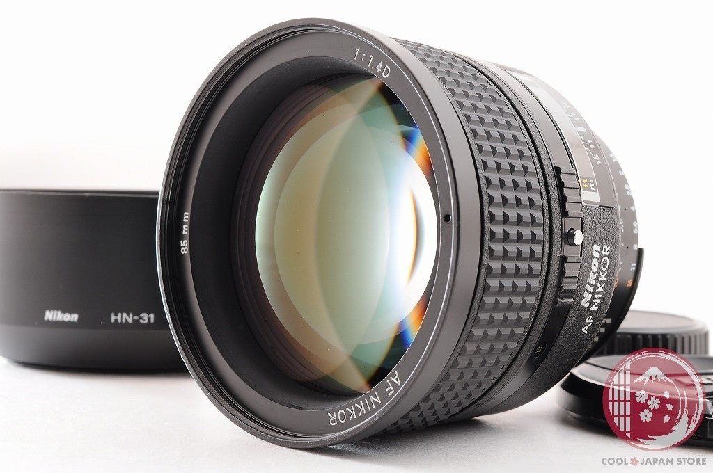[MINT w/ Hood Caps] Nikon AF Nikkor 85mm f/1.4 D (IF) Portrait Lens Japan Lw76