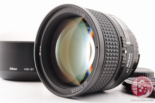 [MINT w/ Hood Caps] Nikon AF Nikkor 85mm f/1.4 D (IF) Portrait Lens Japan Lw76