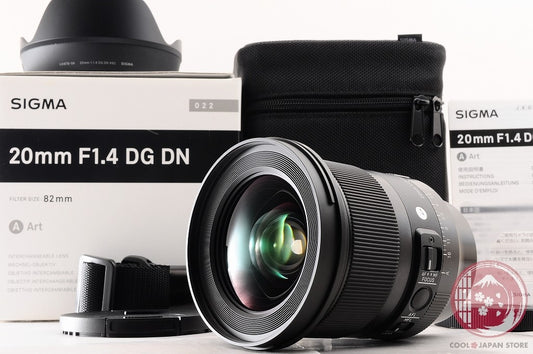 [TOP MINT in Box] Sigma 20mm f/1.4 DG DN Art SONY from Japan Lw34