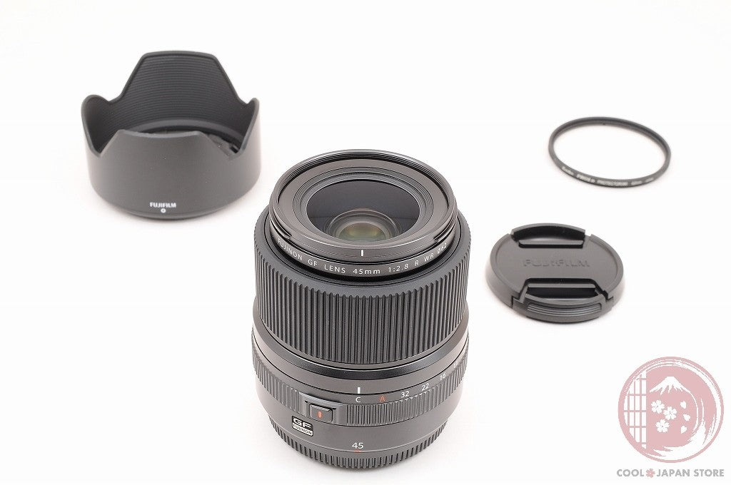 [MINT+ w/ Hood Filter] Fujifilm Fujifilm GF 45mm f/2.8 R WR from Japan Lw45