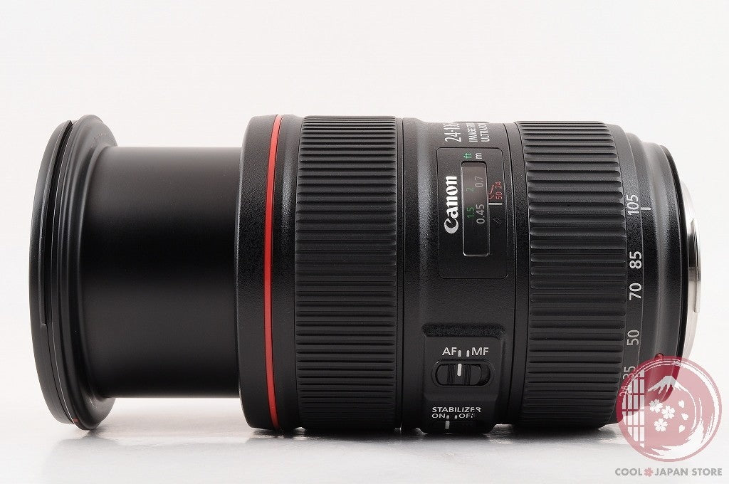 [MINT+ w/ Hood Pouch] Canon EF 24-105mm f/4 L II IS USM from Japan Ly60