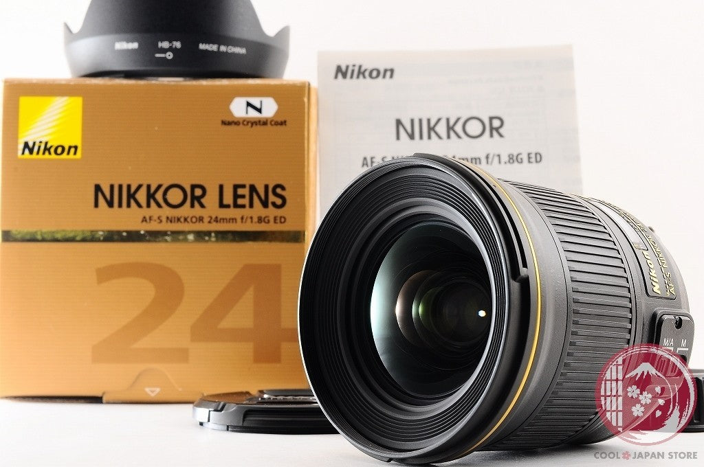 DDU[MINT in Box] Nikon AF-S 24mm f/1.8 G f1.8G ED from Japan Lu29