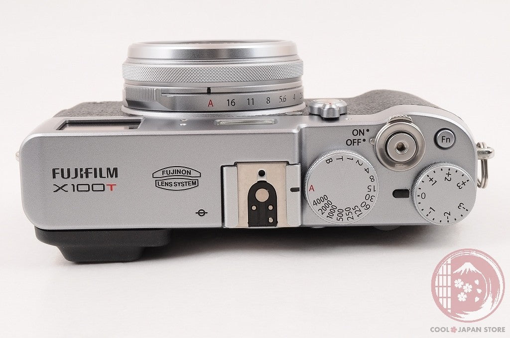 [ 1500 shots MINT+ in Box ] Fujifilm Fuji X100T X-100T Silver 16.3MP Cm04