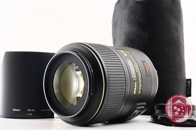 [MINT w/ Hood Pouch] Nikon AF-S Micro 105mm f/2.8 G IF ED VR Macro Japan Lv34