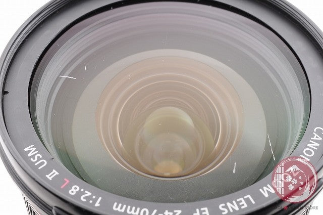 [ EXC5 w/ Caps ] Canon EF 24-70mm f/2.8 II L USM from Japan Lv13