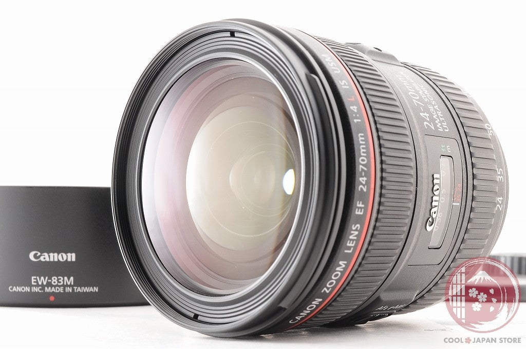 [MINT+ w/ Hood Caps] Canon EF 24-70mm f/4 L IS USM from Japan Lu82