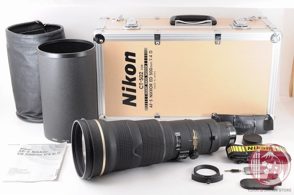 DDU[MINT in Trunk] Nikon AF-S Nikkor 500mm f/4 D ED SWM IF Telephoto Lt86