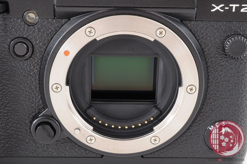 DDU [ 2308 shots MINT+ in Box ] Fujifilm Fuji X-T2 XT2 Black 24.3MP Cj43