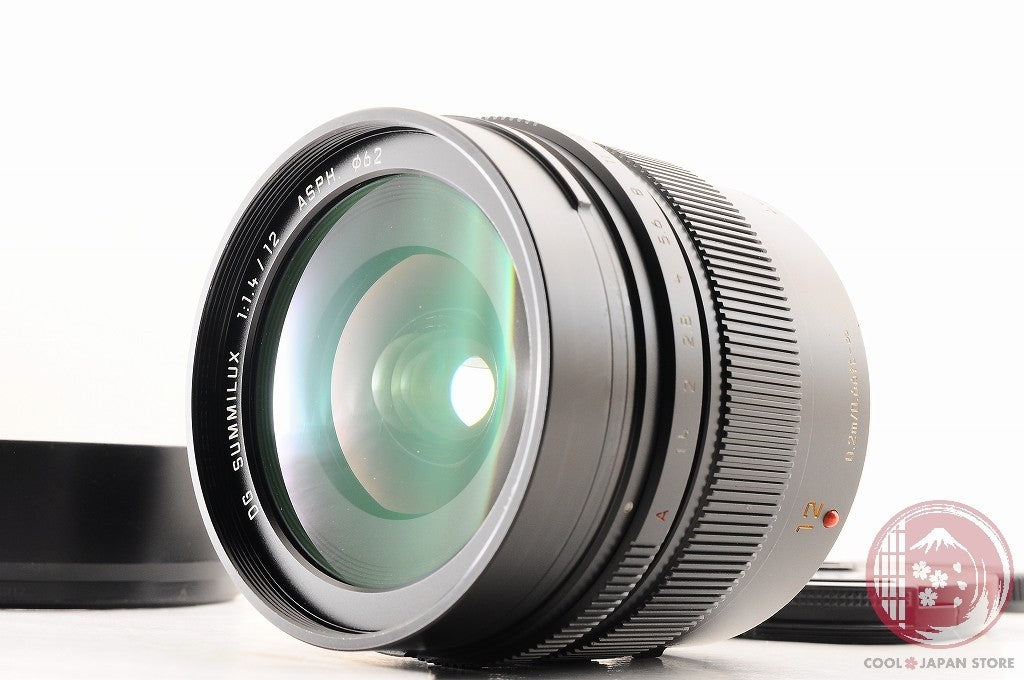[MINT w/ Hood Caps] Panasonic LEICA 12mm f/1.4 DG SUMMILUX ASPH. LUMIX G Lw13