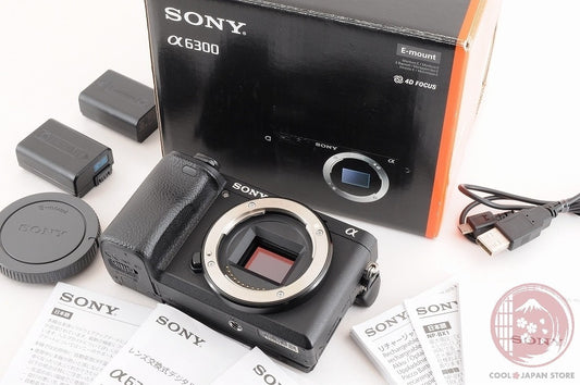 35 lang OK [ 8178 shots MINT+ in Box] Sony Alpha a6300 ILCE- 6300 Japan Cj00