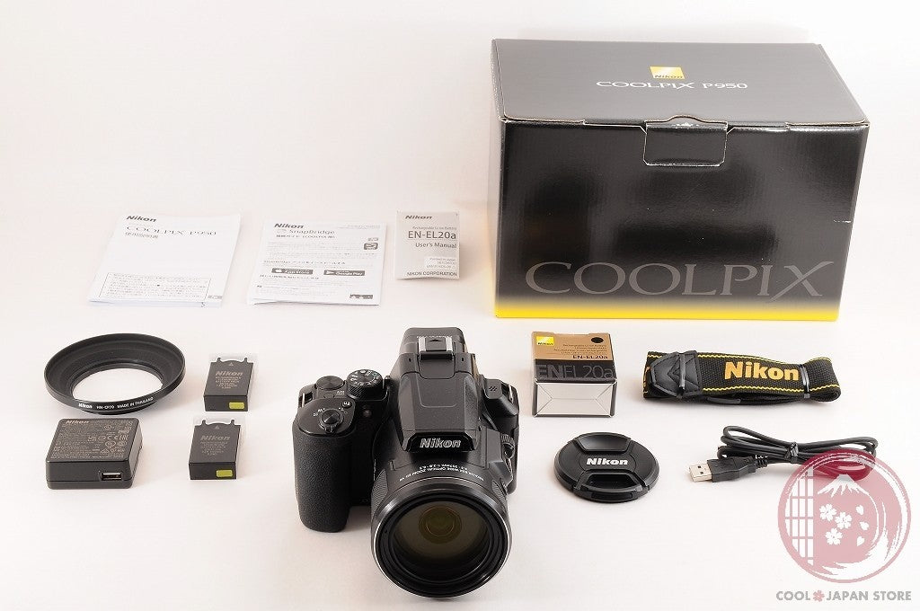DDU [MINT+ in Box] Nikon Coolpix P950 16.0MP Point & Shoot Camera Black Ci05
