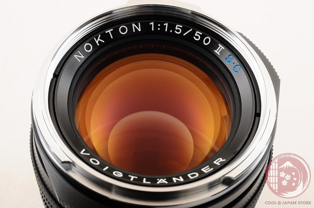 [TOP MINT w/ Caps] Voigtlander NOKTON 50mm f/1.5 SC Vintage II from Japan Lw07