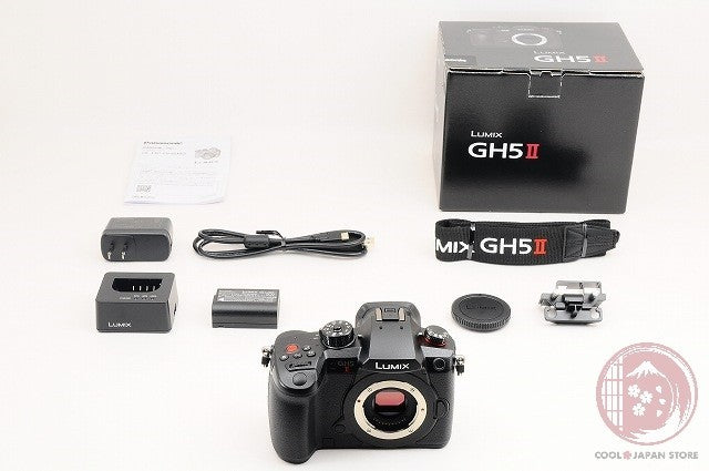 [ 3220 shots TOP MINT in Box ] Panasonic LUMIX DC GH5 II DC-GH5 from Japan Ck57