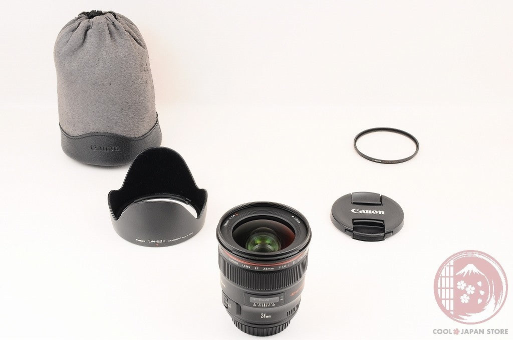 DDU[MINT w/ Hood Filter] Canon EF 24mm f/1.4 L II USM from Japan Lt91