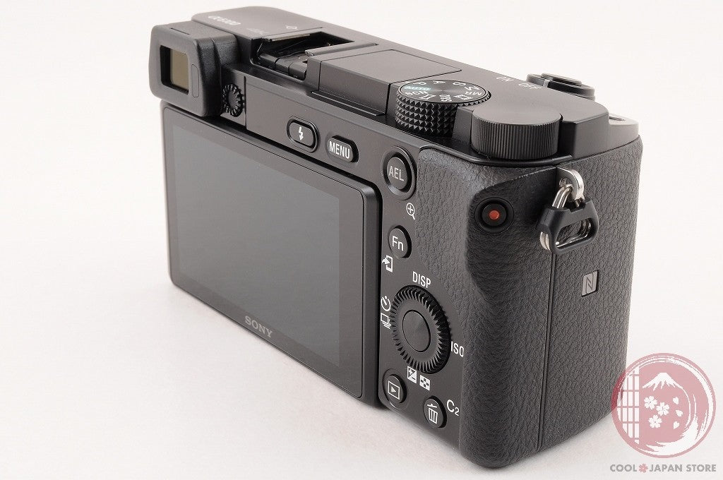 [ 1303 shots MINT+ w/ Strap Cable ] Sony Alpha a6100 Mirrorless Cm24