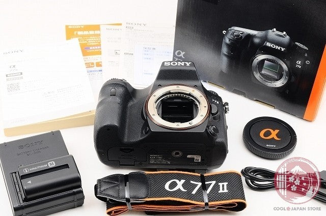 [ 4195 shots MINT+ in Box ] Sony Alpha a77 II ILCA-77M2 Body Black Japan Ck47