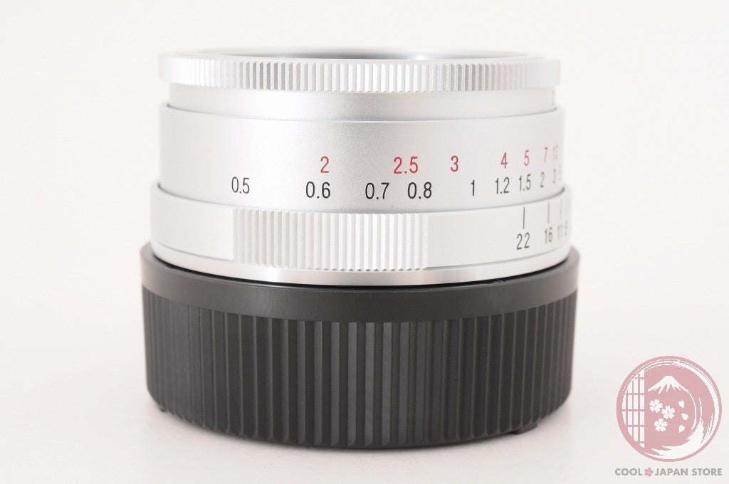 DDU[TOP MINT in Box] Voigtlander COLOR-SKOPAR 28mm f/2.8 VM II Silver Japan Lu19