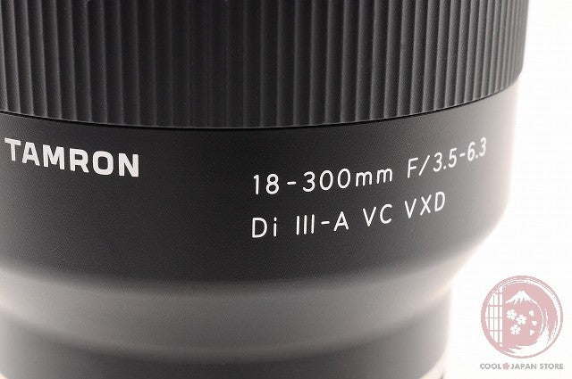 [MINT+ w/ Hood Caps] Tamron 18-300mm f/3.5-6.3 Di iii-A VC VXD SONY Lu96