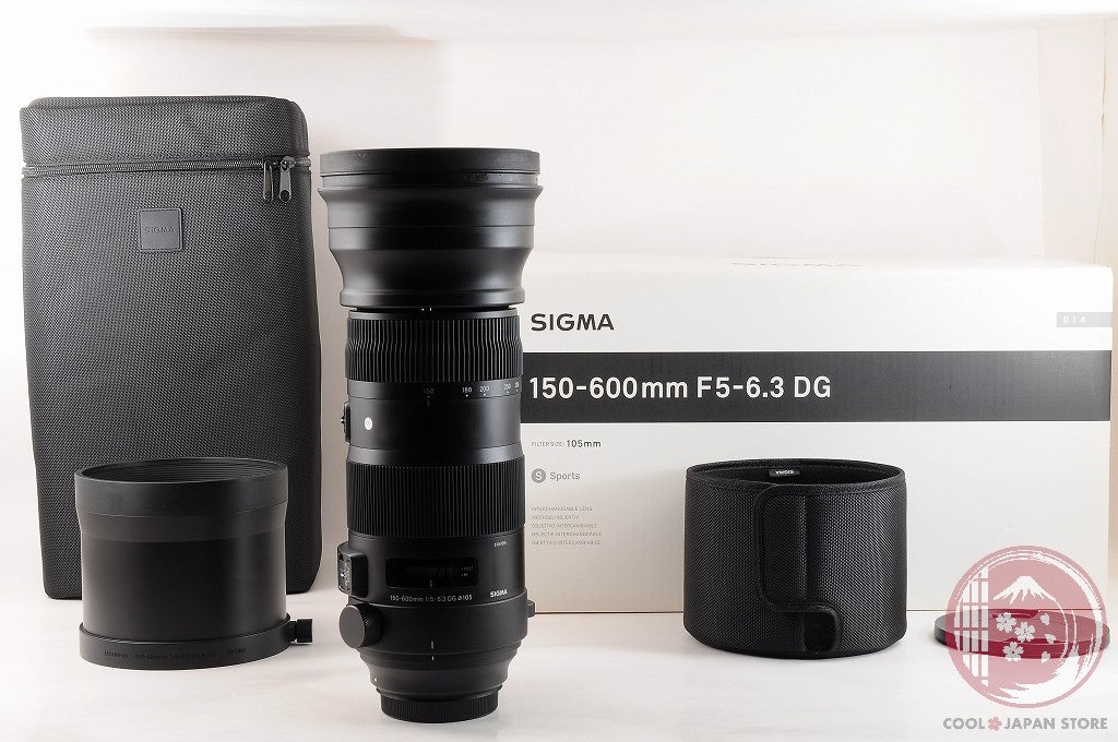 [MINT in Box] Sigma 150-600mm f/5-6.3 DG OS HSM Sports CANON from Japan Ls38