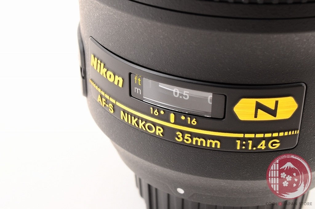 [TOP MINT w/ Hood Case] Nikon AF-S 35mm f/1.4 G f1.4G SWM RF Nano Crystal Lr87