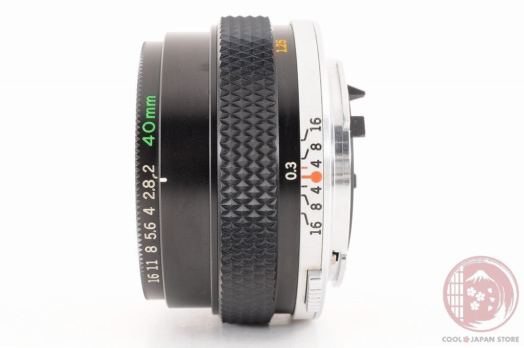 [MINT w/ Filter Caps] Olympus OM System zuiko Auto-S 40mm f/2 from Japan Lv00