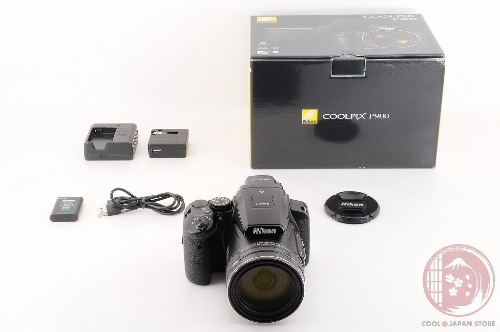 DDU [MINT+ in Box] Nikon COOLPIX P900 16.0MP Digital Camera Japan Cj36