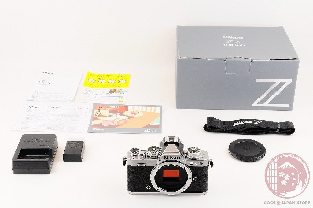 [ 201 shots TOP MINT in Box ] Nikon Z fc Zfc Silver 20.9MP from Japan Cl02