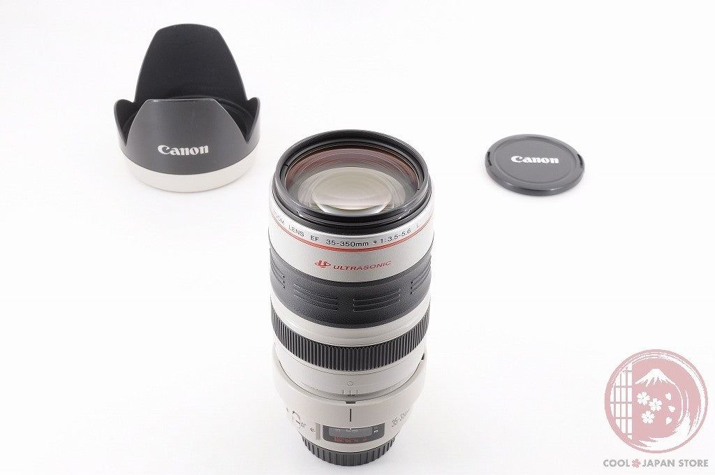 DDU [MINT + w/Hood Tripod] Canon EF 35-350mm f/3.5-5.6 L USM from Japan Lu61
