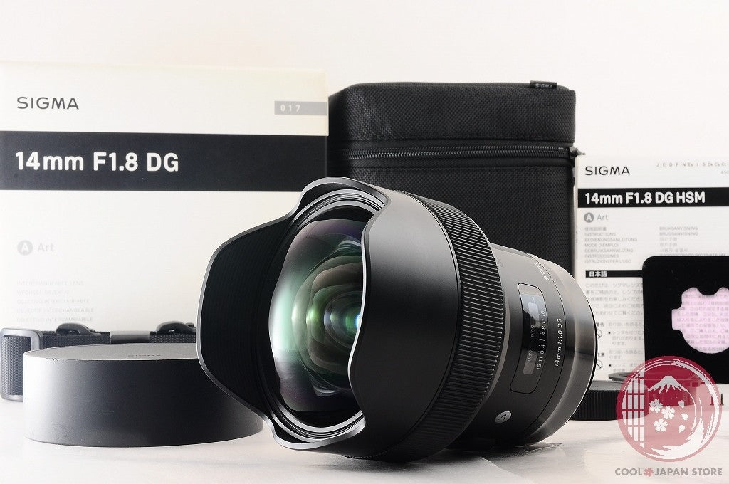 [MINT+ in Box] Sigma 14mm f/1.8 DG HSM Art CANON from Japan Lv93