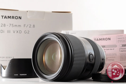 DDU[TOP MINT in Box] Tamron 28-75mm f/2.8 Di iii VXD G2 Sony from Japan Lu05