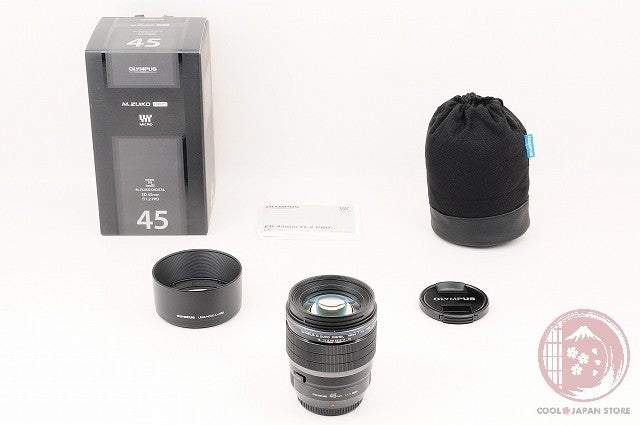 [MINT+ in Box] Olympus M.ZUIKO DIGITAL 45mm f/1.2 ED PRO Japan Lv79