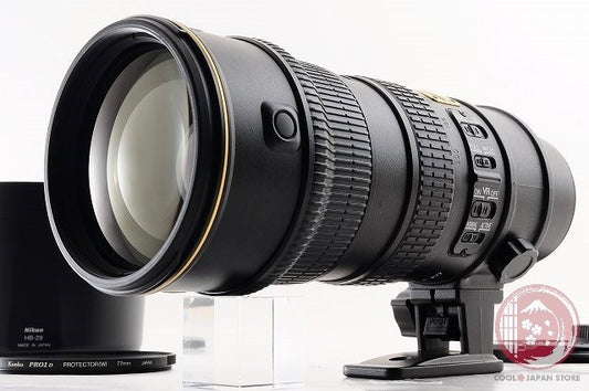 [MINT+ w/ Hood Tripod] NIKON AF-S VR NIKKOR ED 70-200mm f/2.8 G Black JAPAN Lv35